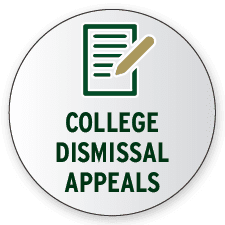 Icon for college dismissal appeals