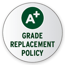 Icon for grade replacement policy