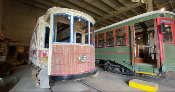 Trolley cars