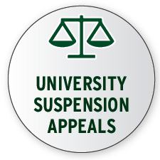 Icon for university suspension appeals