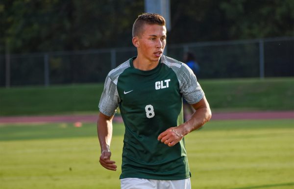 Image of Niner Engineering sophomore Samy Kolby playing soccer