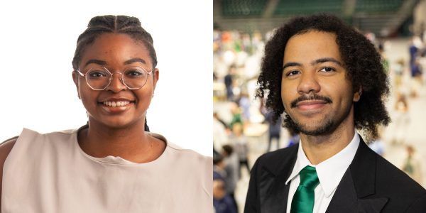 Portraits of Kennedi Briggs and Jean Rivera